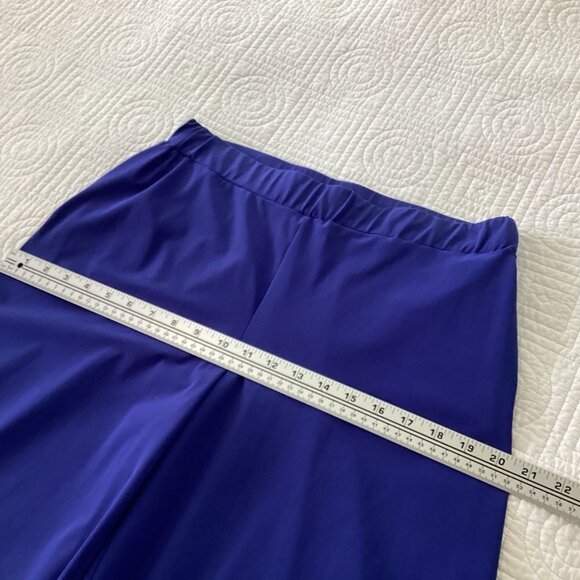 Chiara Cocol Italy Baby Tech Wide Leg Pant Size M - Picture 9 of 12